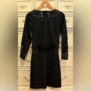 Black lace dress size Medium. Designed by Arefeva.